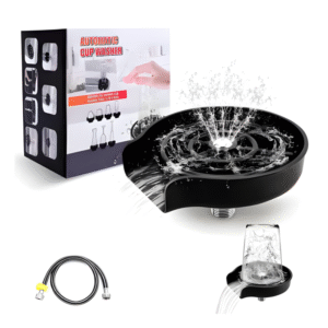 base lavacopas automática – limpieza rápida y eficiente para copas y vasos 🍷