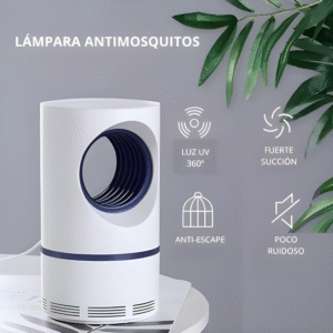 Lámpara Mata Mosquitos UV 360° – Fotocatalizador con Succión Silenciosa 🌙