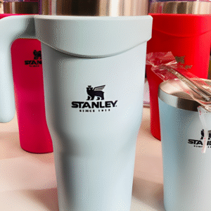 vaso quencher + mate + bombilla – acero inoxidable stanley premium 💧🧉