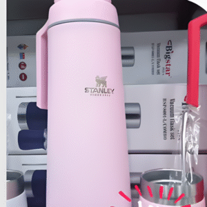 set termo + mate + bombilla – nuevo modelo acero inoxidable con canasta 💗🧉