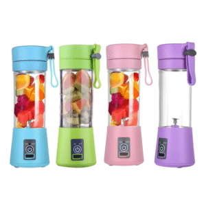 mini licuadora portátil con botella transportable – usb recargable 💚