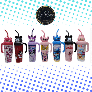 vaso térmico quencher personajes – acero inoxidable premium 🎀