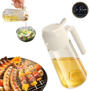 aceitera spray antigoteo – cocina saludable 🍳