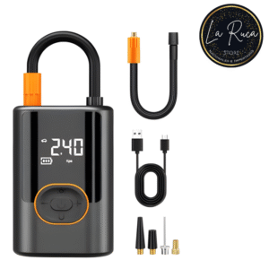 Compresor Inflador Portátil Multiuso con Pantalla Digital – Recargable USB ⚡