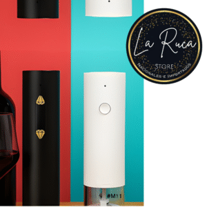 Sacacorchos Eléctrico Automático + Molinillo / Set de Vino Premium 🍇🍷