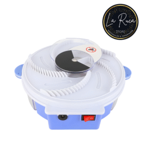 atrapamoscas eléctrico giratorio – trampa automática recargable 🪰⚡