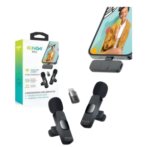 micrófonos inalámbricos con filtro de peluche – audio nítido para creadores de contenido