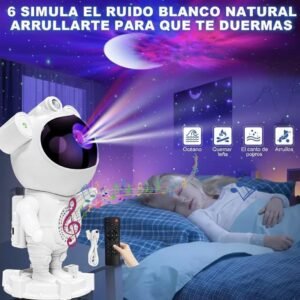 proyector parlante astronauta